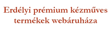 Erdélyi termékek webáruház