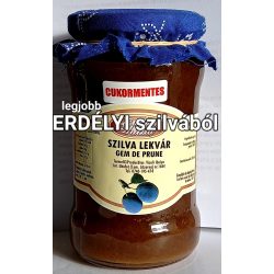   Kézműves Székely cukormentes SZILVAVELŐ 310 g - 100 % gyümölcs, édesítőszer nélkül, sűrítőanyag nélkül