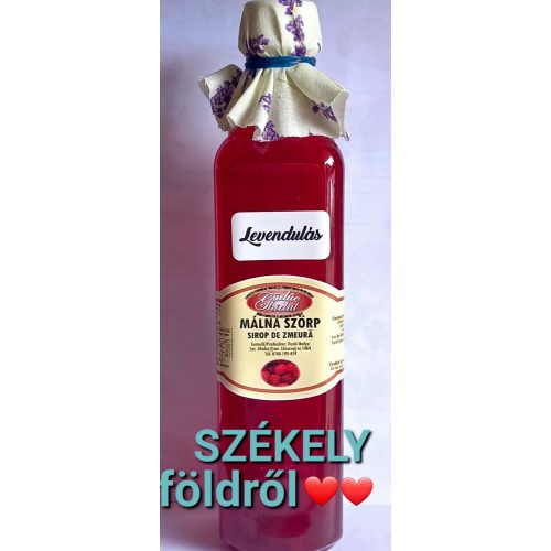 Kézműves székely szörp - LEVENDULÁS MÁLNA 500 ml