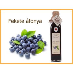 erdélyi fekete áfonya szörp üveges