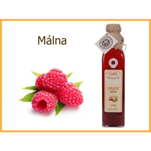erdélyi málna szörp üveges