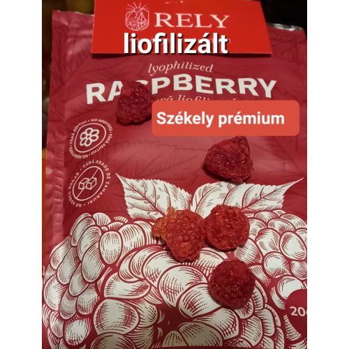 Gyergyóremetei liofilizált (fagyasztva szárított) MÁLNA - 20 g