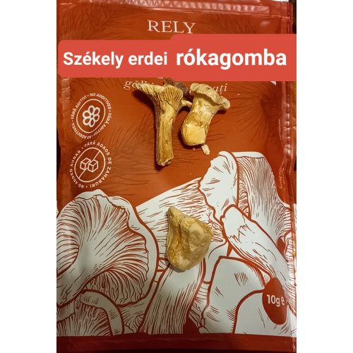 Gyergyóremetei liofilizált (fagyasztva szárított) ERDEI RÓKAGOMBA - 10 g
