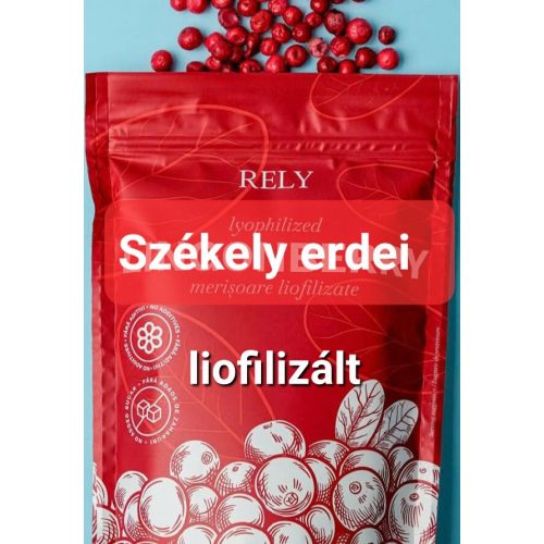 Gyergyóremetei liofilizált (fagyasztva szárított) ERDEI VÖRÖS ÁFONYA - 30 g