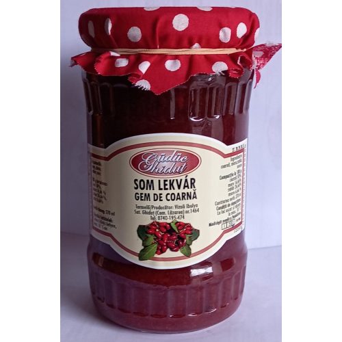 Kézműves Székely főzött lekvár - Som 300 g