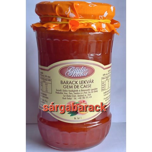Kézműves Székely főzött lekvár - Sárgabarack 310 g