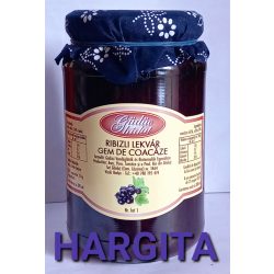 Kézműves Székely főzött lekvár - Fekete ribizli 370gr
