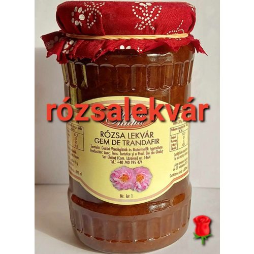 Kézműves Székely főzött lekvár - Rózsa 370gr
