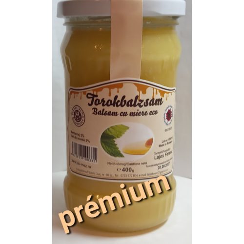 Erdélyi prémium mentholos torokbalzsam 400 g LF
