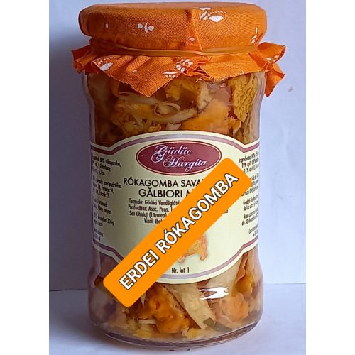 Kézműves Székely Prémium Tárkonyos Rókagomba savanyúság 310 g