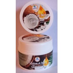   100 % természetes kézműves parajdisós AJAKRADÍR  - Szűz KÓKUSZ, Hidegen sajtolt MANDULAOLAJ és Székely MÉZ  - 50 ml