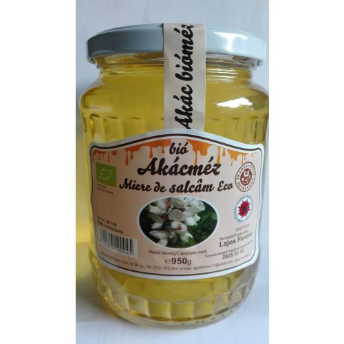 Erdélyi Bio Akác méz 950 gr