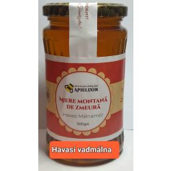 Erdélyi EZÜSTÉRMES HAVASI VADMÁLNA MÉZ - 500 g
