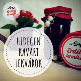 Hidegen kavart lekvárok