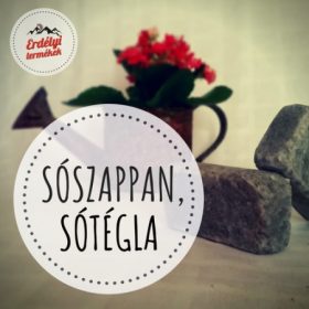 Sószappan,  Sótégla, SÓKOZMETIKUMOK - 100 % naturali